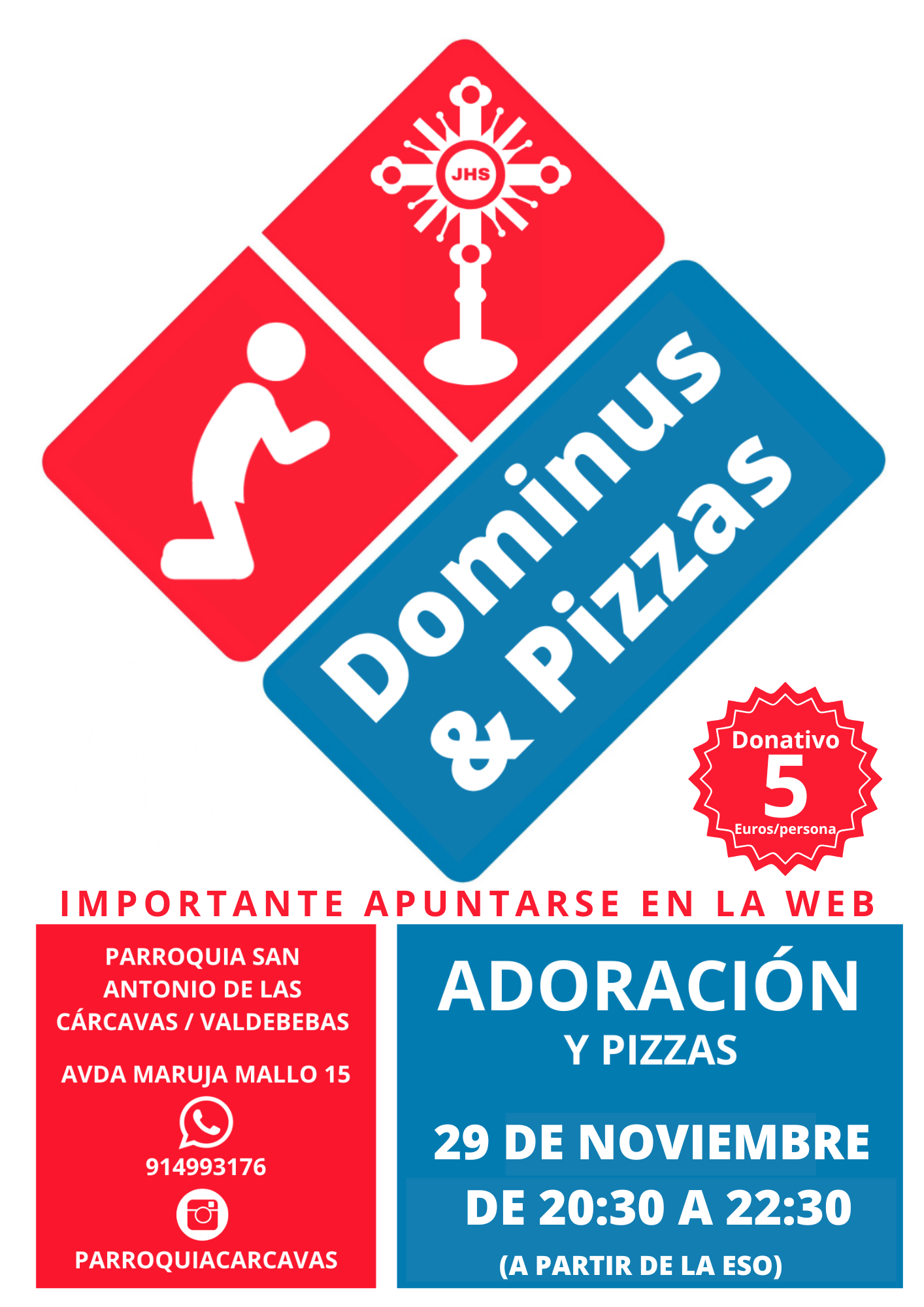 DOMINUS & PIZZAS 29 DE NOVIEMBRE