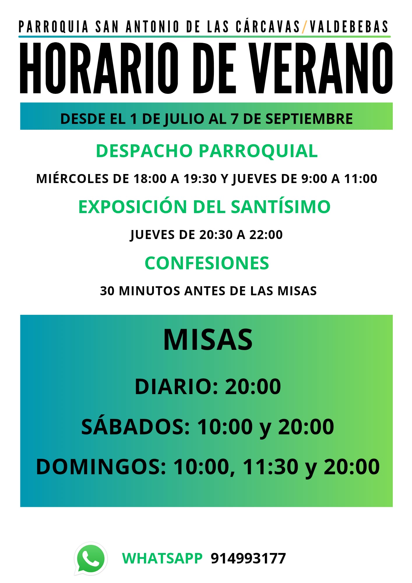 Horario de Verano